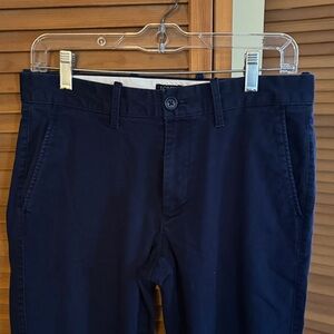 J Crew Men's Navy Chino Pants